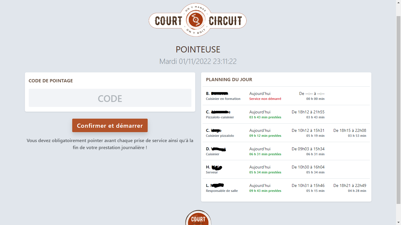 Restaurant bar le court circuit à fougères